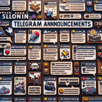 Slotin Telegram Duyuruları: Tüm Yenilikleri Anlık Takip Edin