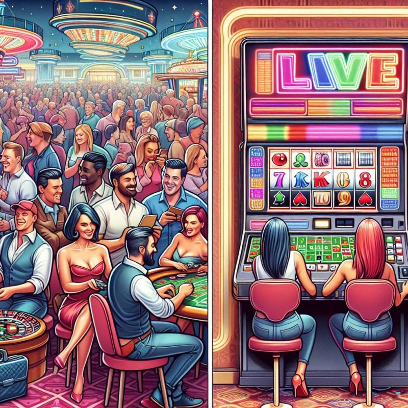 Canlı Casino ile Slot Farkı